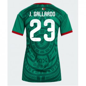 Mexiko Jesus Gallardo #23 Hemmakläder Dam VM 2026 Kortärmad